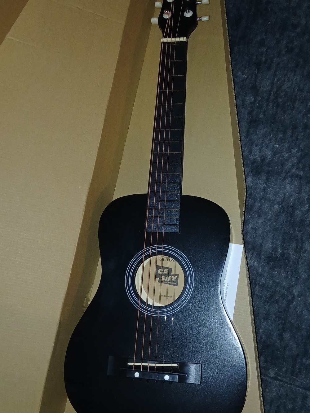 Black Acoustic Guitar Beginners